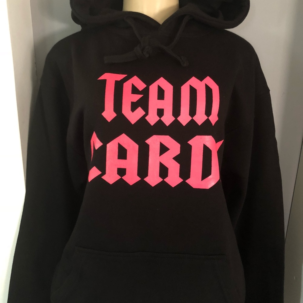 Women Team Cardi B Black Hoodie - Picture 1 of 4